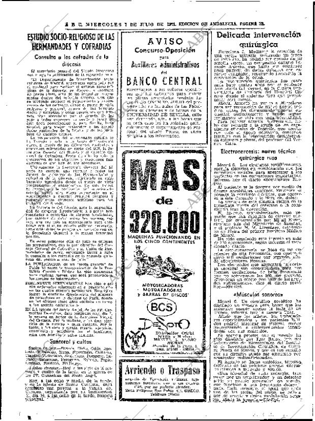 ABC SEVILLA 07-07-1971 página 32