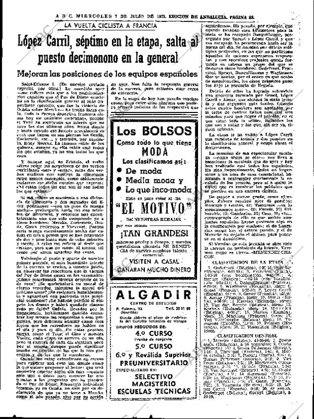 ABC SEVILLA 07-07-1971 página 39