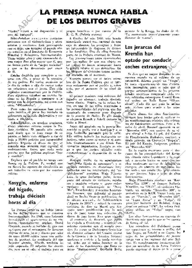 BLANCO Y NEGRO MADRID 10-07-1971 página 29