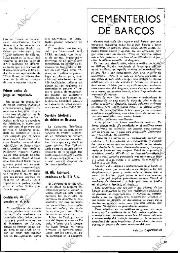 BLANCO Y NEGRO MADRID 10-07-1971 página 61