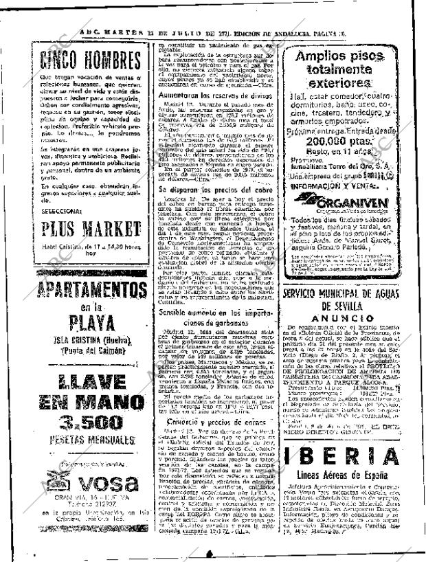 ABC SEVILLA 13-07-1971 página 26