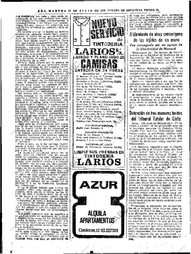 ABC SEVILLA 13-07-1971 página 32