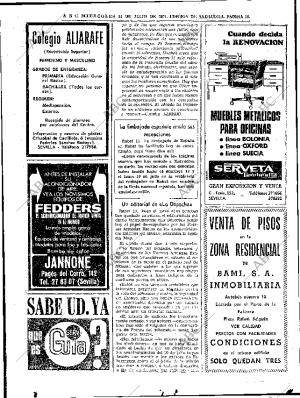 ABC SEVILLA 14-07-1971 página 16