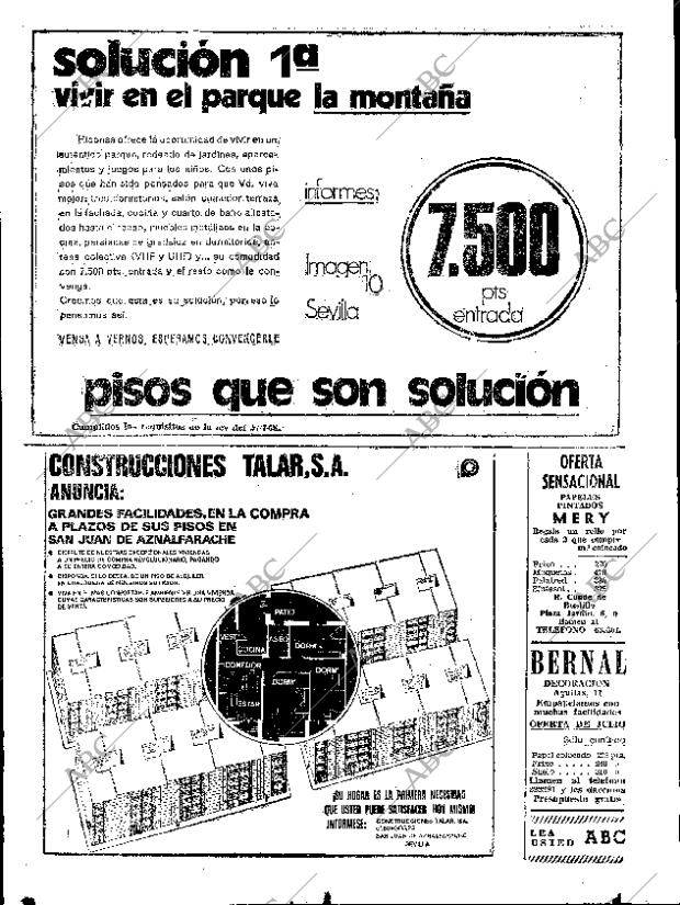 ABC SEVILLA 14-07-1971 página 57