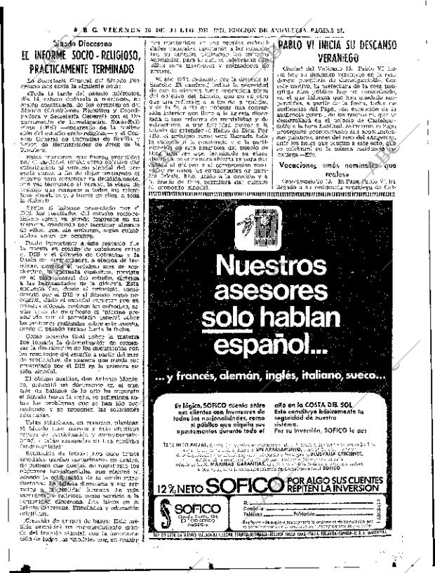 ABC SEVILLA 16-07-1971 página 51