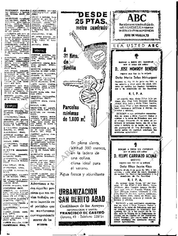 ABC SEVILLA 16-07-1971 página 71