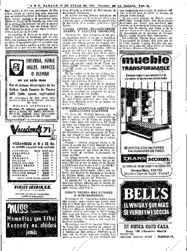 ABC MADRID 17-07-1971 página 36