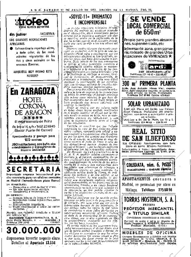 ABC MADRID 17-07-1971 página 40