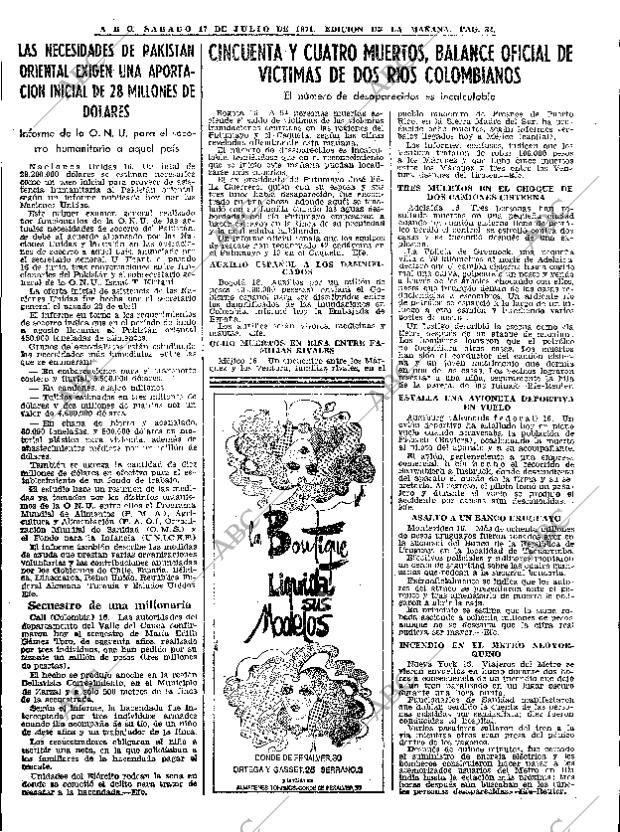 ABC MADRID 17-07-1971 página 46