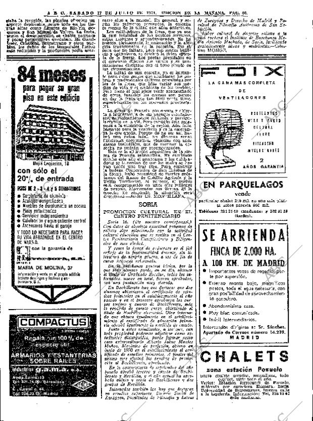 ABC MADRID 17-07-1971 página 54