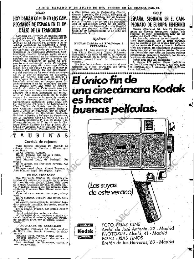 ABC MADRID 17-07-1971 página 79