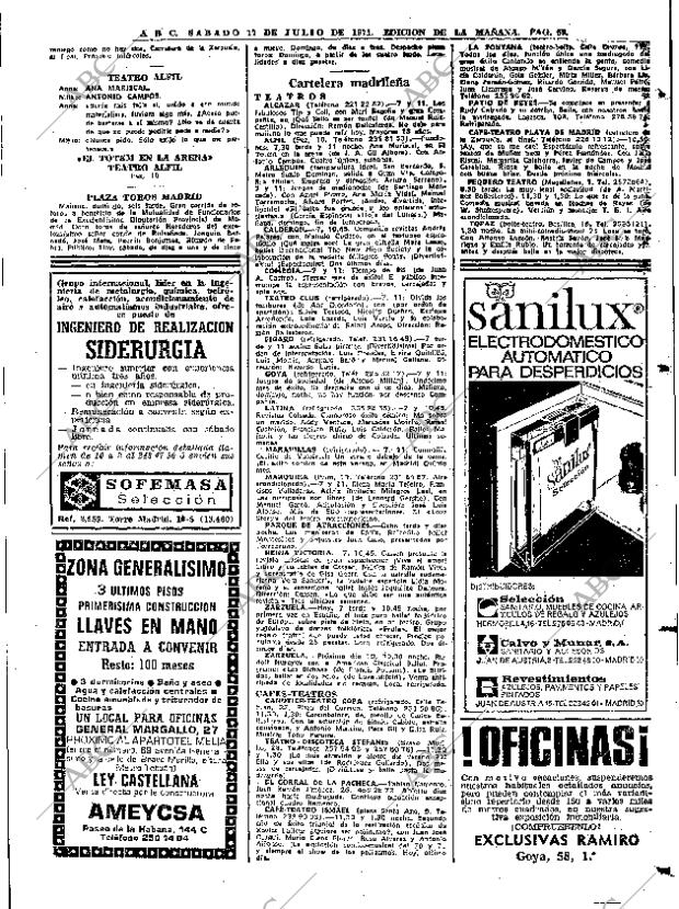 ABC MADRID 17-07-1971 página 83