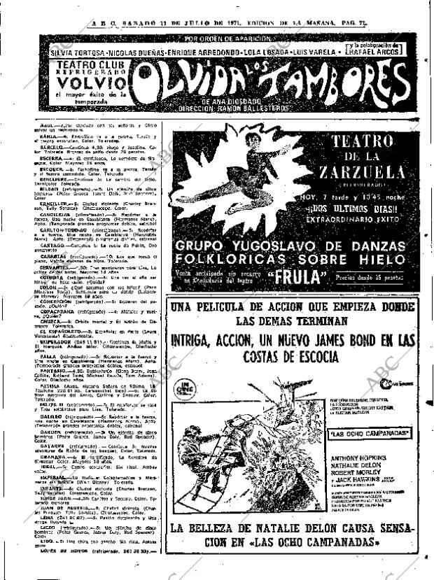 ABC MADRID 17-07-1971 página 85