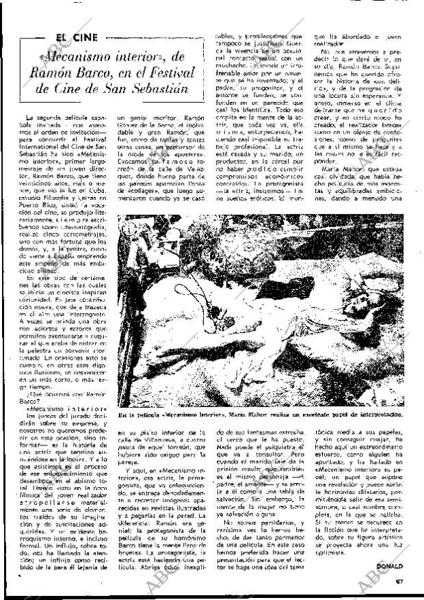 BLANCO Y NEGRO MADRID 17-07-1971 página 67