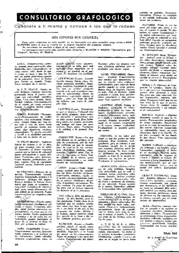 BLANCO Y NEGRO MADRID 17-07-1971 página 84