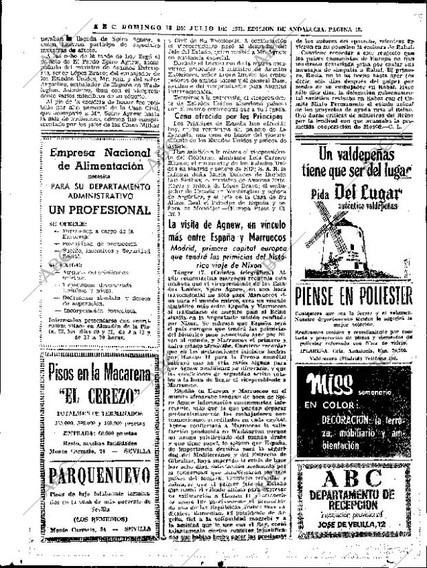 ABC SEVILLA 18-07-1971 página 16