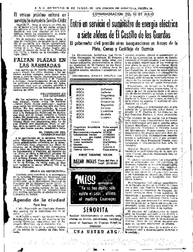 ABC SEVILLA 18-07-1971 página 39