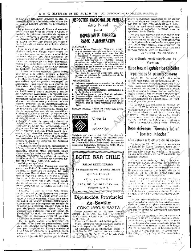 ABC SEVILLA 20-07-1971 página 22