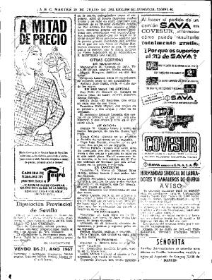 ABC SEVILLA 20-07-1971 página 46