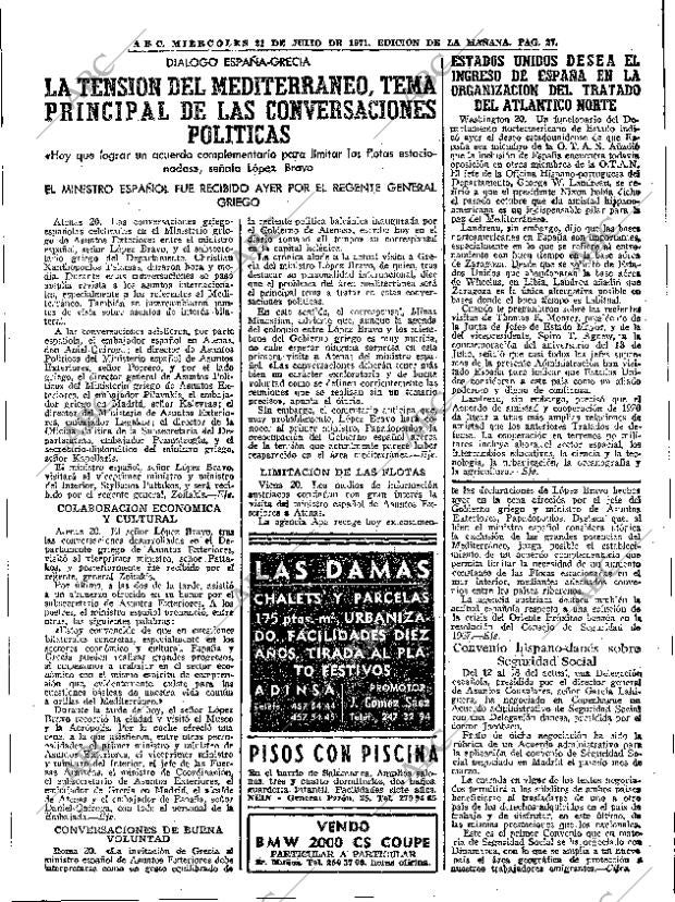 ABC MADRID 21-07-1971 página 41