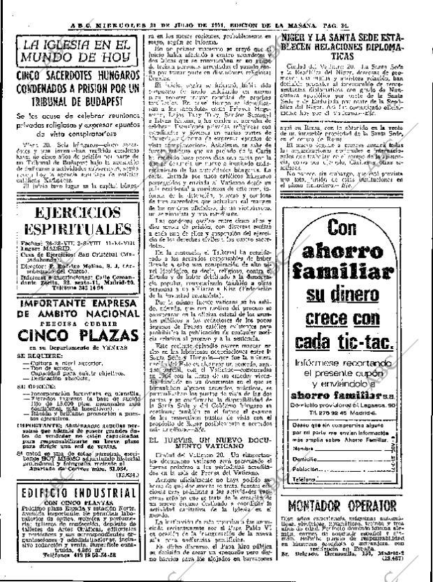 ABC MADRID 21-07-1971 página 48