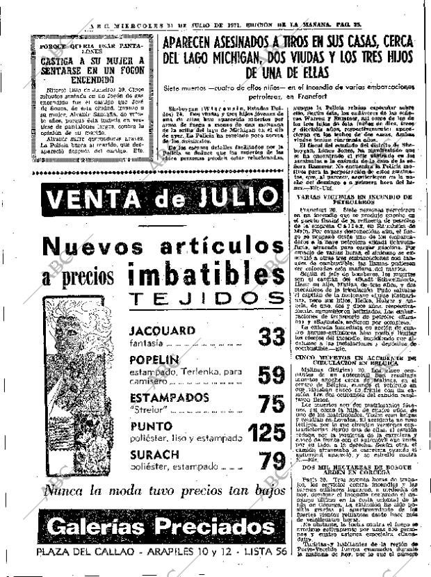 ABC MADRID 21-07-1971 página 49