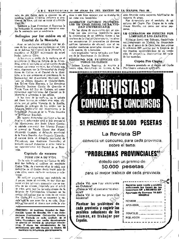 ABC MADRID 21-07-1971 página 63