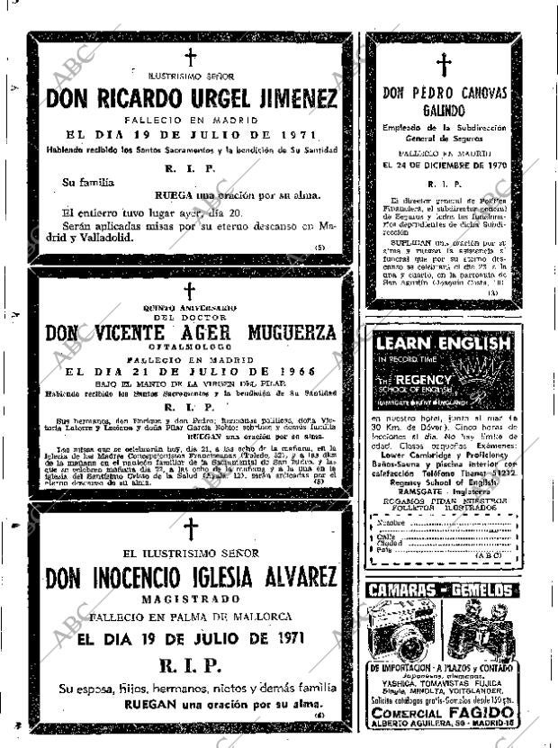 ABC MADRID 21-07-1971 página 98