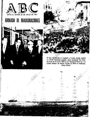 ABC SEVILLA 22-07-1971 página 1