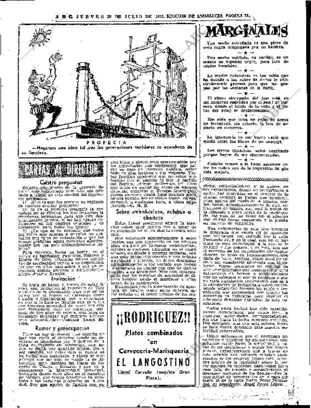 ABC SEVILLA 22-07-1971 página 31