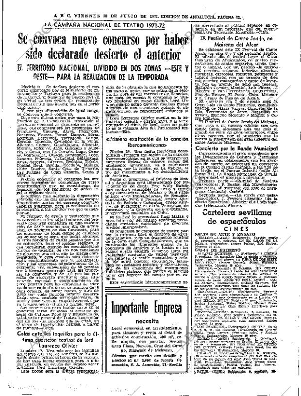 ABC SEVILLA 30-07-1971 página 43