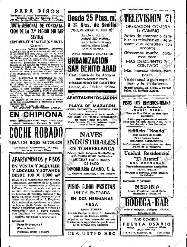 ABC SEVILLA 30-07-1971 página 49