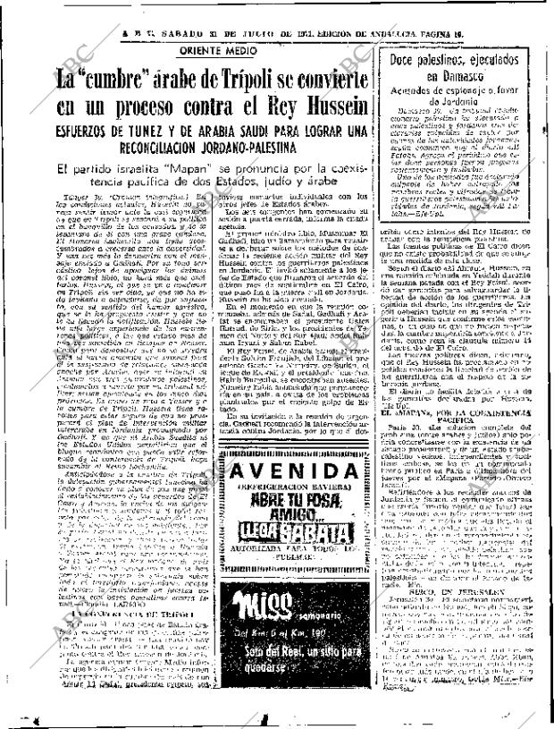 ABC SEVILLA 31-07-1971 página 16