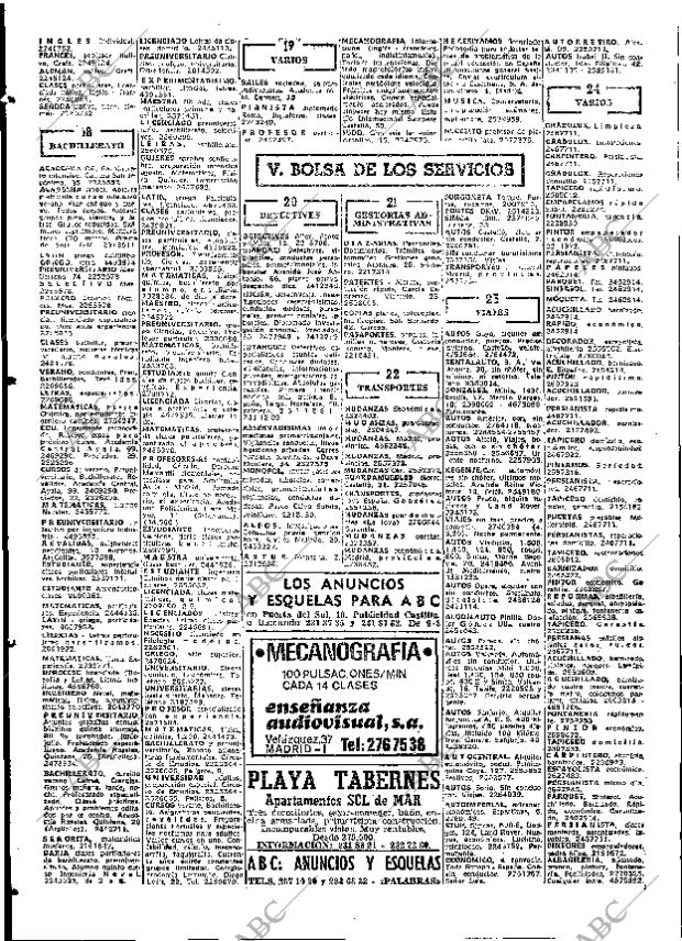 ABC MADRID 04-08-1971 página 62