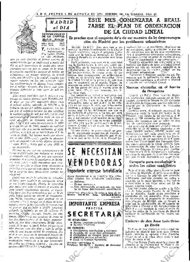 ABC MADRID 05-08-1971 página 37