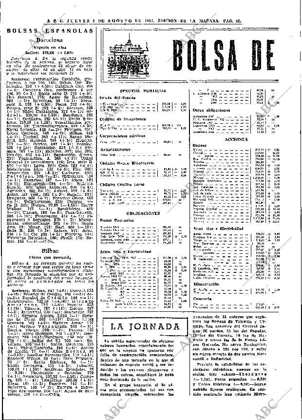 ABC MADRID 05-08-1971 página 48