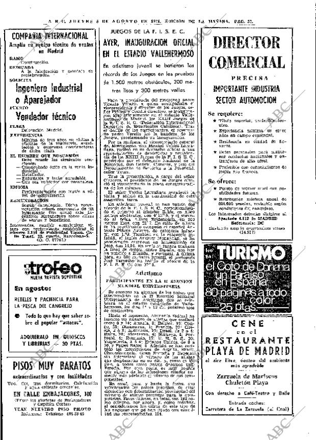 ABC MADRID 05-08-1971 página 52