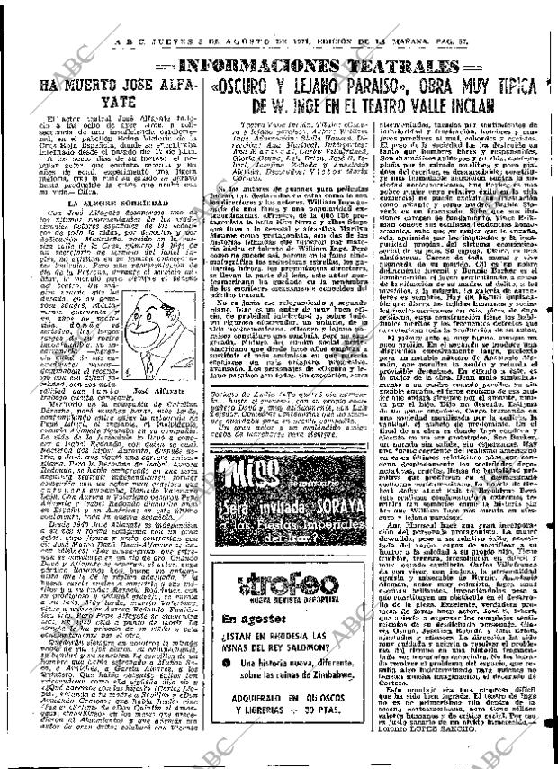 ABC MADRID 05-08-1971 página 57