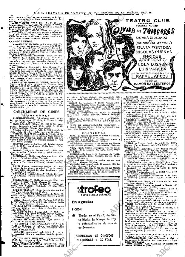 ABC MADRID 05-08-1971 página 60