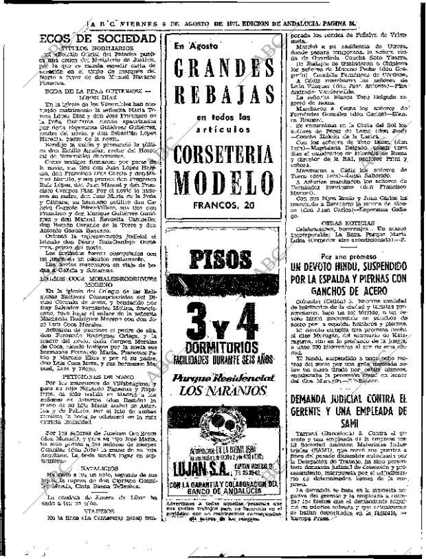 ABC SEVILLA 06-08-1971 página 34