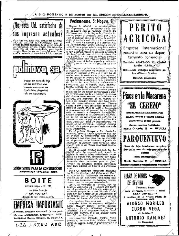 ABC SEVILLA 08-08-1971 página 38