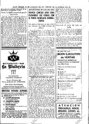 ABC MADRID 10-08-1971 página 40