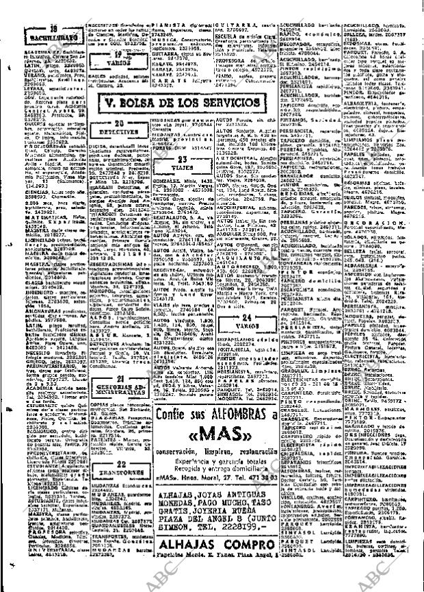 ABC MADRID 10-08-1971 página 62