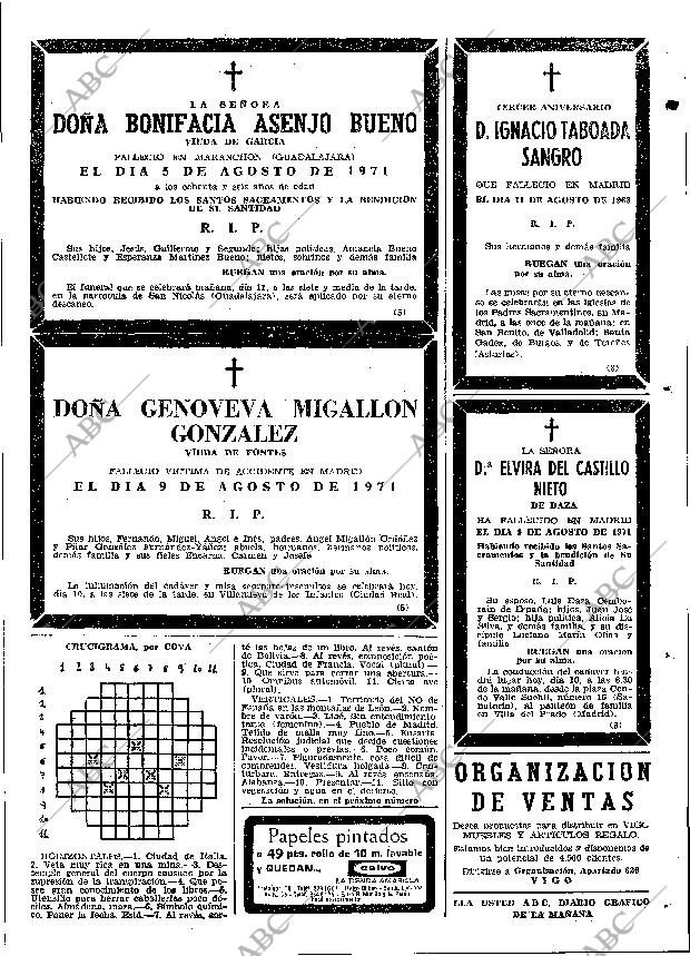 ABC MADRID 10-08-1971 página 67