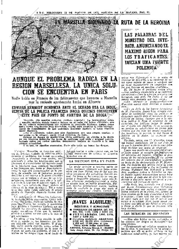 ABC MADRID 11-08-1971 página 23