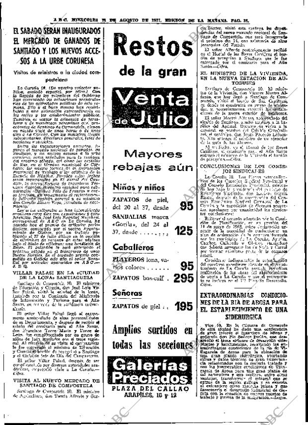 ABC MADRID 11-08-1971 página 32