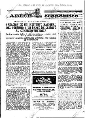ABC MADRID 11-08-1971 página 47