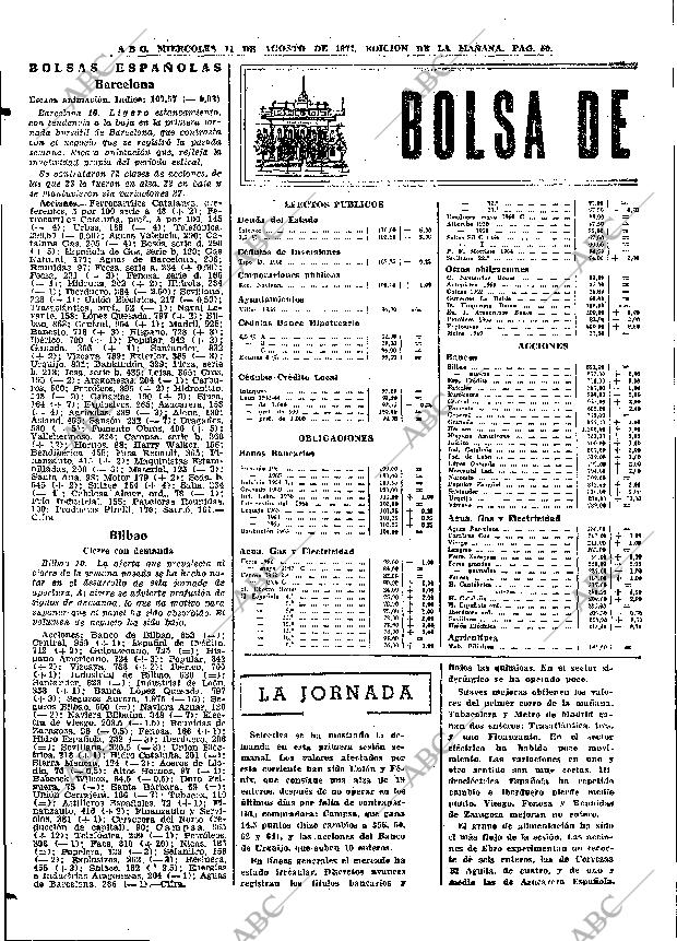 ABC MADRID 11-08-1971 página 50
