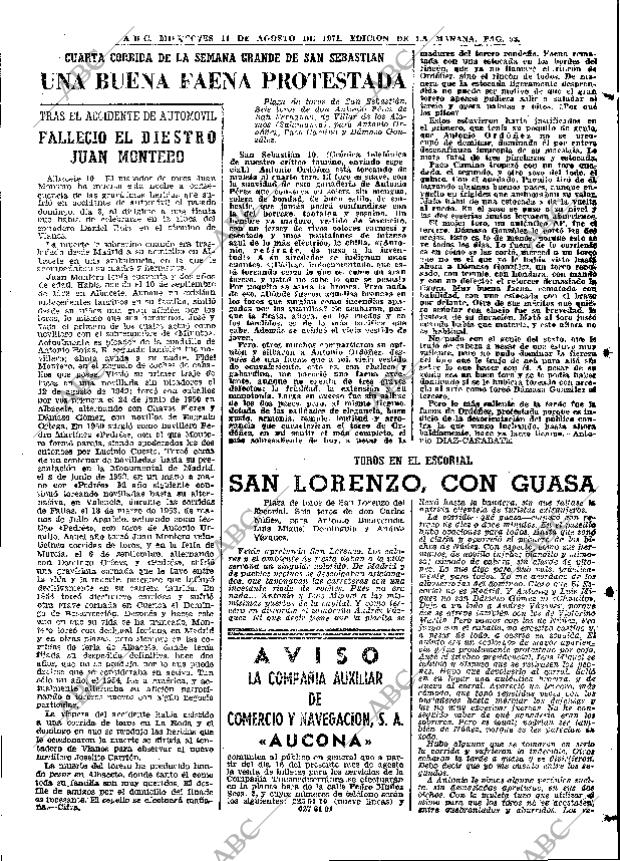 ABC MADRID 11-08-1971 página 53