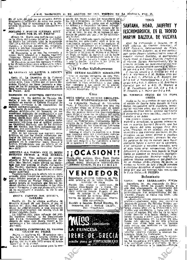 ABC MADRID 11-08-1971 página 58